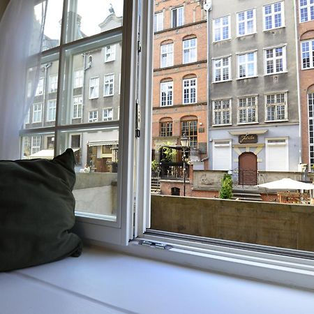 Mariacka Parter W Centrum Historycznego Gdanska Buitenkant foto